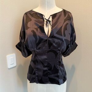 French Connection Elegant Black Women's Top